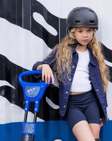 Xootz Rider LED Pogo - Blue Tiger