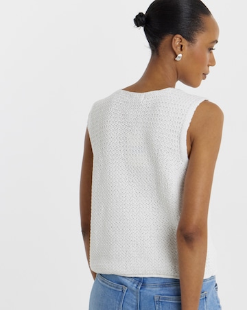 JdY Martha Sleeveless O-Neck Knitted Vest