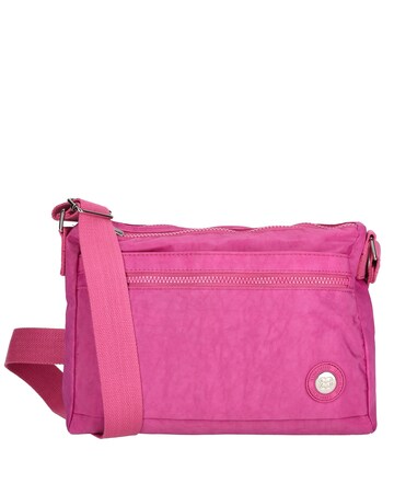 Enrico Benetti Suzie Single Handle Crinkle Nylon Shoulderbag