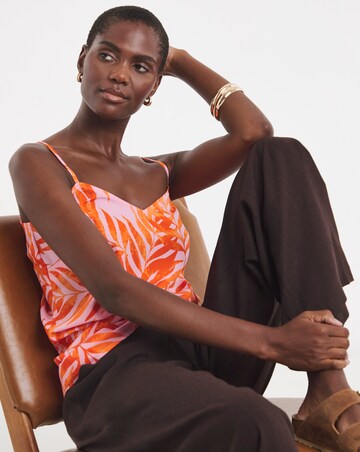 Printed Strappy Cami