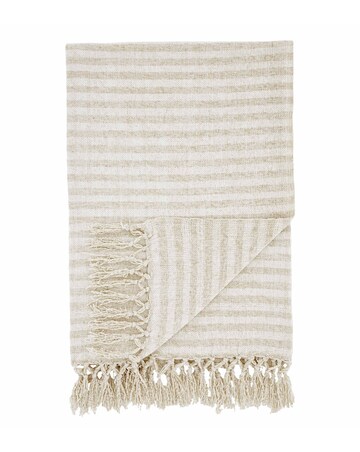 Catherine Lansfield Striped Chenille Throw