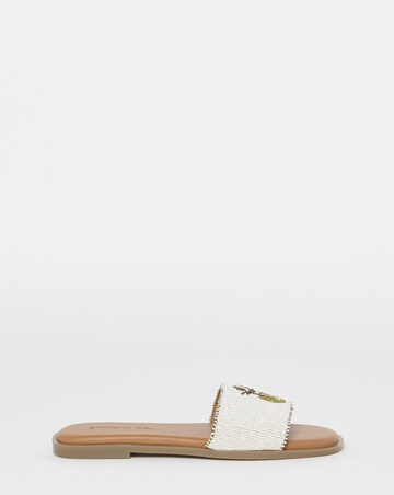 Icon Beaded Fruit Mule Sandals - Extra Wide Fit (EEE)