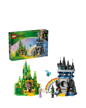 LEGO Wicked Emerald City & Kiamo Ko Castle Playset, Adventure Gift 75689