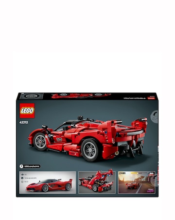 LEGO Technic Ferrari FXX K Set Model Car Kit, STEM Building Toy 42212