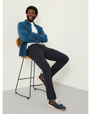 FatFace Modern Coastal Chino Trouser - Navy