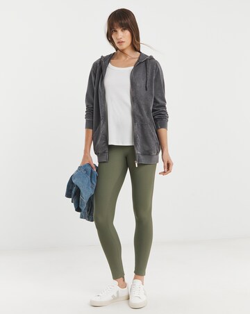 The Longline Zip Hoodie