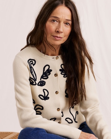 Julipa Embroidered Knitted Jacket