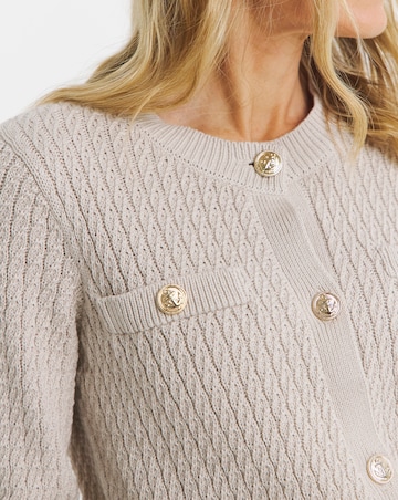 Heavyweight Cable Cardigan