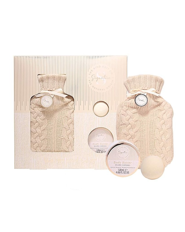 The Kind Edit Co. Signature Hot Water Bottle Giftset