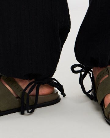 Cotton Cheesecloth Balloon Trousers