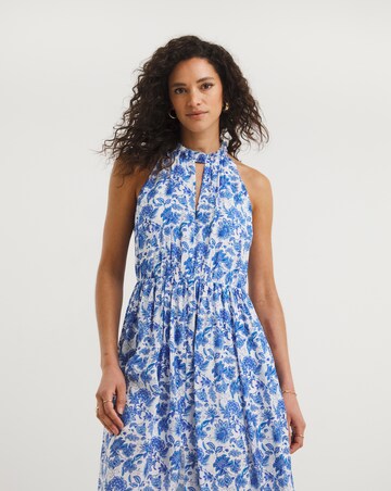 French Connection Costte Print Midaxi Dress