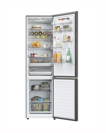 Haier Series 5 HDPW5620CNPD WiFi 205cm 70/30 Fridge Freezer Inox + Install