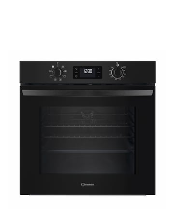 Indesit Turn&Go IO 253 B UK Built-In Electric Single Oven Black Install