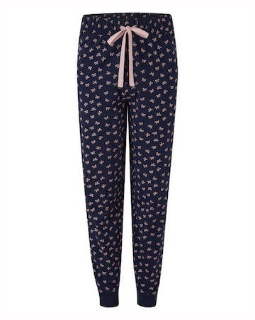 Pour Moi Cotton Jersey Bow Print Short Sleeve Pyjama Set