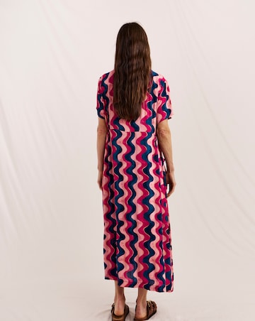 Julipa Crinkle Pocket Midi Dress