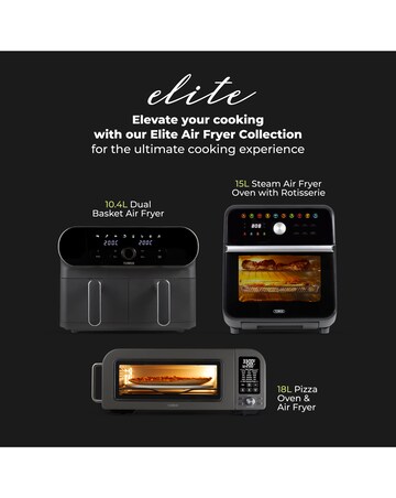 Tower T17138 Vortx 10.4L Dual Basket Air Fryer