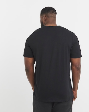 Jack & Jones Caleb Logo T-Shirt - Black