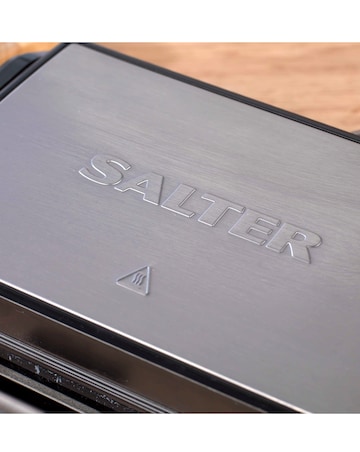 Salter EK2384MG Megastone Fold Out Compact Health Grill and Panini Maker