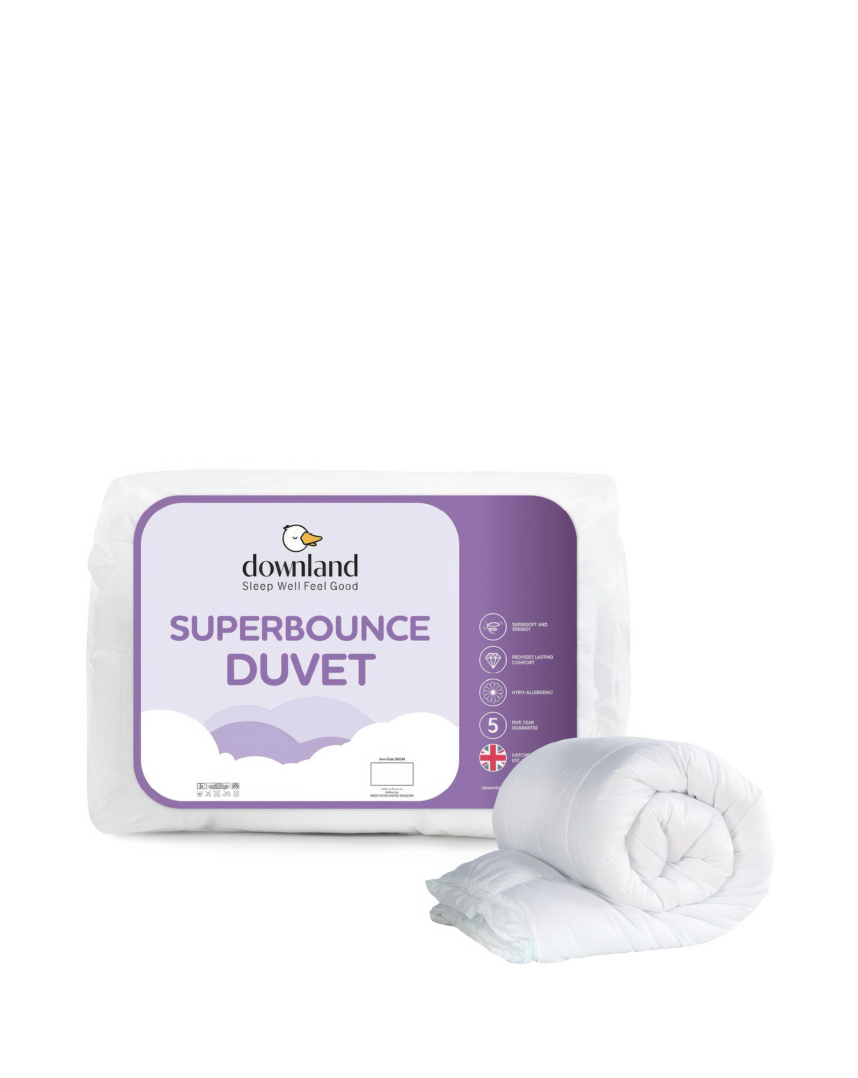 Downland Superbounce 4.5 Tog Duvet