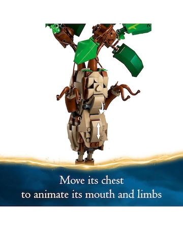 LEGO Harry Potter Mandrake Plant Toy, Magical Gift 76433