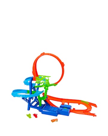 Hot Wheels Stunt Tracks Motorised Big Air Crash