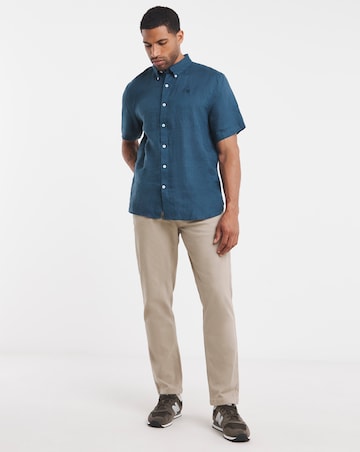 Timberland Mill Brook Linen Shirt - Dark Denim