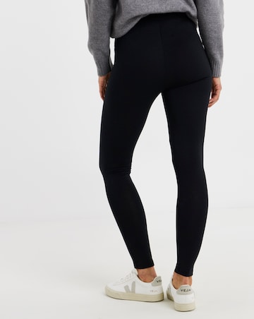 Cotton Rich 2 Pack High Waist Full Length Leggings