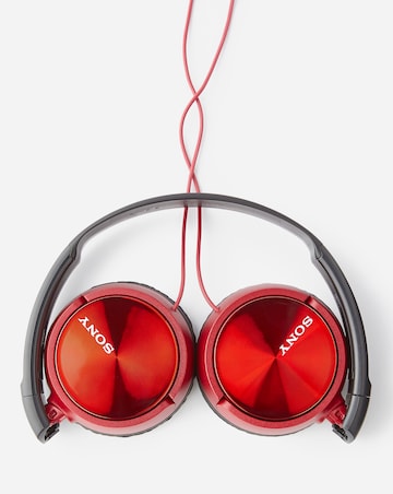 Sony MDR-ZX310 Wired On-Ear Headphones - Red