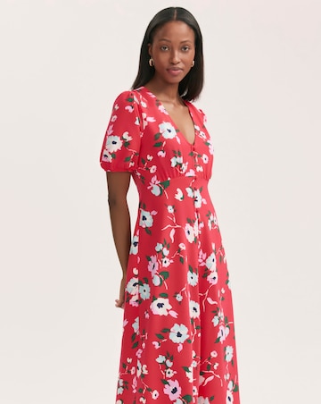 Finery London Button Up Floral Dress