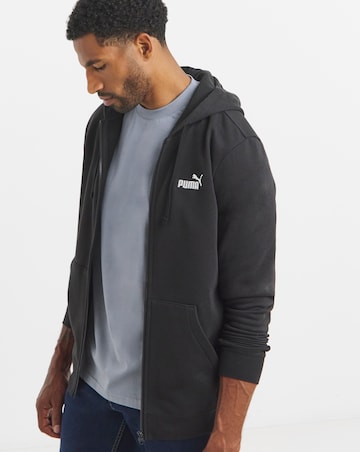 PUMA Essentials Small Logo Full Zip Hoodie