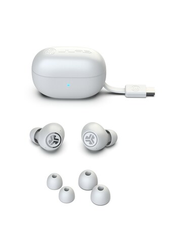 JLAB Go Pop ANC True Wireless Earbuds - White