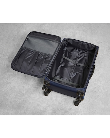 Rock Paris Medium Suitcase - Navy
