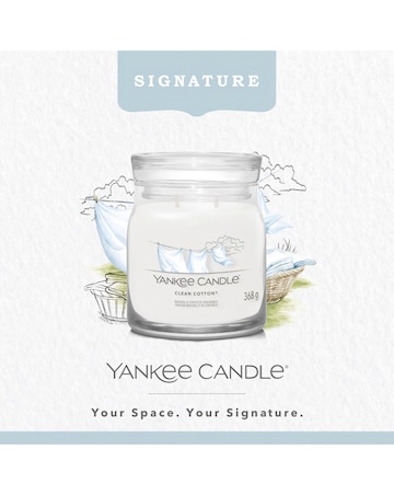 Yankee Candle Medium Clean Cotton