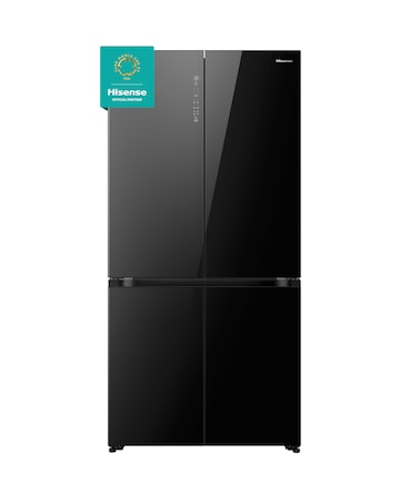 Hisense KitchenFit RQ768N4GBE Multi-Door Fridge Freezer - Black