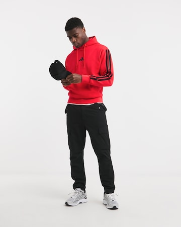 adidas 3 Stripes Fleece Hoodie