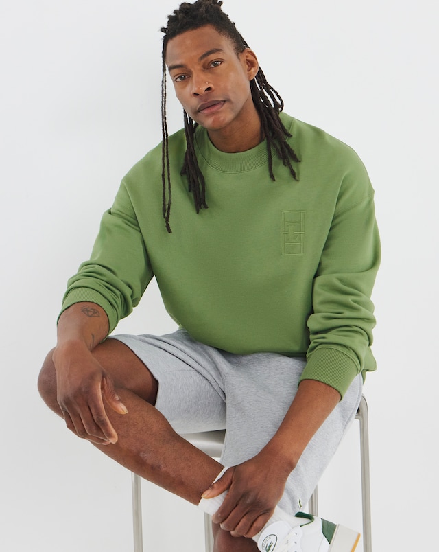 Lacoste Embroidered Logo Sweatshirt - Green