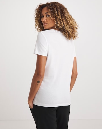 Pure Cotton 3 Pack V Neck Short Sleeve T-Shirt