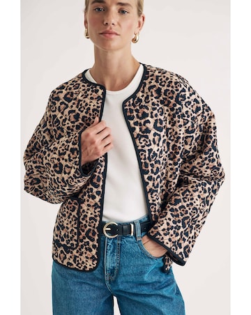 Nobody's Child Leopard Print Jacket