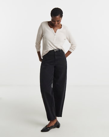 Layered Soft Touch Henley Top