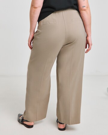 Simply Be Neutral Soft Twill Wide Leg Co-ord Trouser