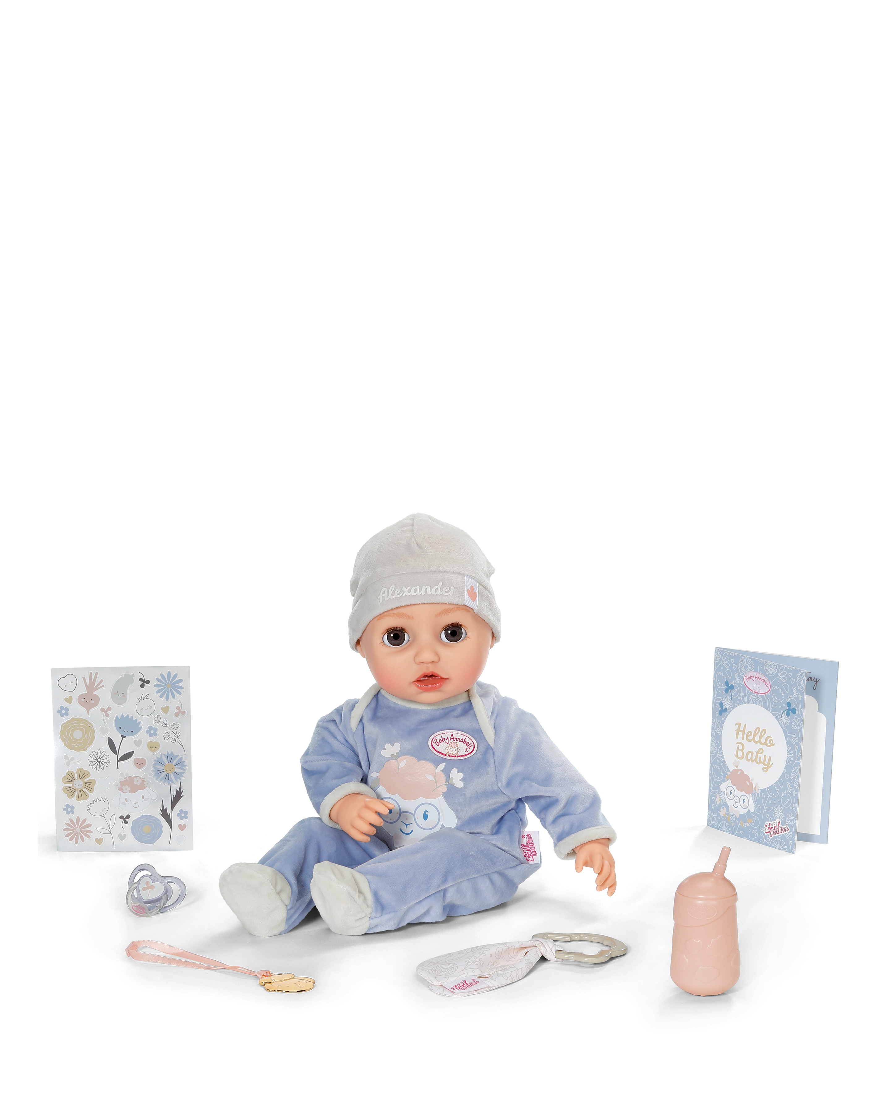 Baby Annabell Active Alexander 43cm Doll | JD Williams