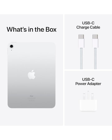 Apple iPad 10th Gen (2022) 10.9-inch, Wi-Fi, 256GB - Silver