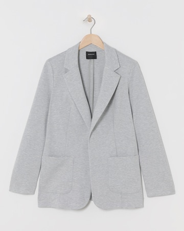 Unlined Throw On Blazer