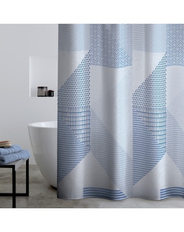 Catherine Lansfield Larsson Geo Shower Curtain