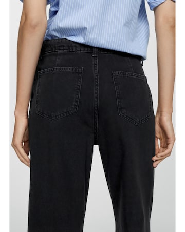 Mango Arletita Straight Pleated Jeans