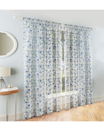 Mia Floral Printed Voile Panel
