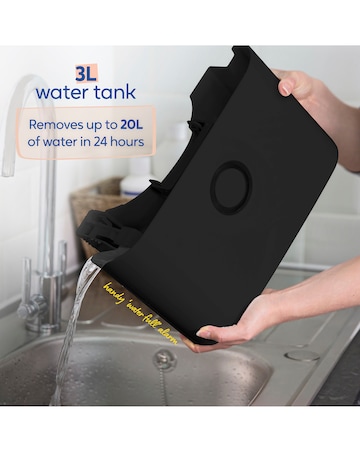 Russell Hobbs RHDH2002B 20 Litre Dehumidifier - Black