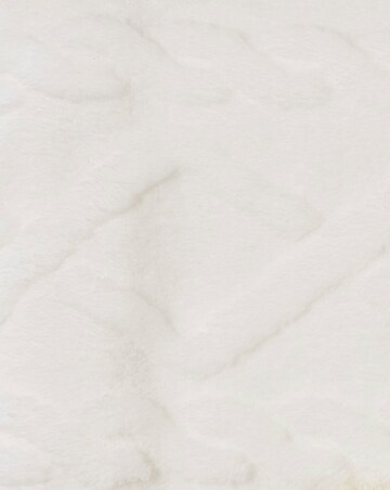 Tufted Cable Knit Fleece Throw with Sherpa Border