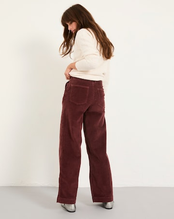 Fatface Kendall Wide Leg Cord Trouser
