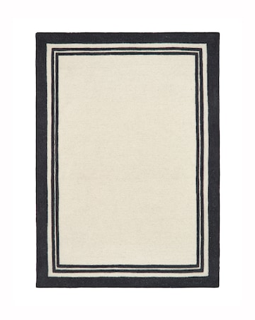 Piper Border Woollen Rug